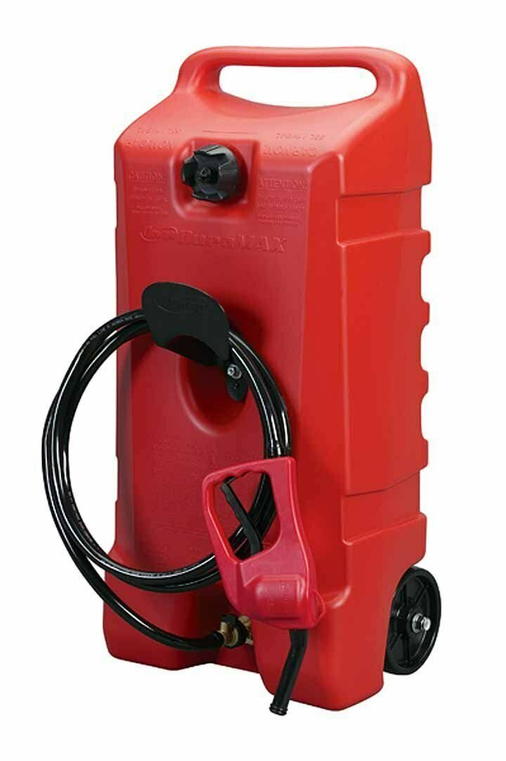 14-Gallon Rolling Gas Can with Transfer Pump B85370