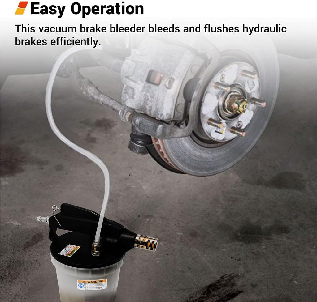 Pneumatic Vacuum Brake Bleeder Fluid Pump with Bleeding Hose N831446