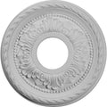 12 1/8x22OD x 3 1/2x22ID x 1x22P Hand-Painted Rubbed Bronze Ceiling Medallion I2060