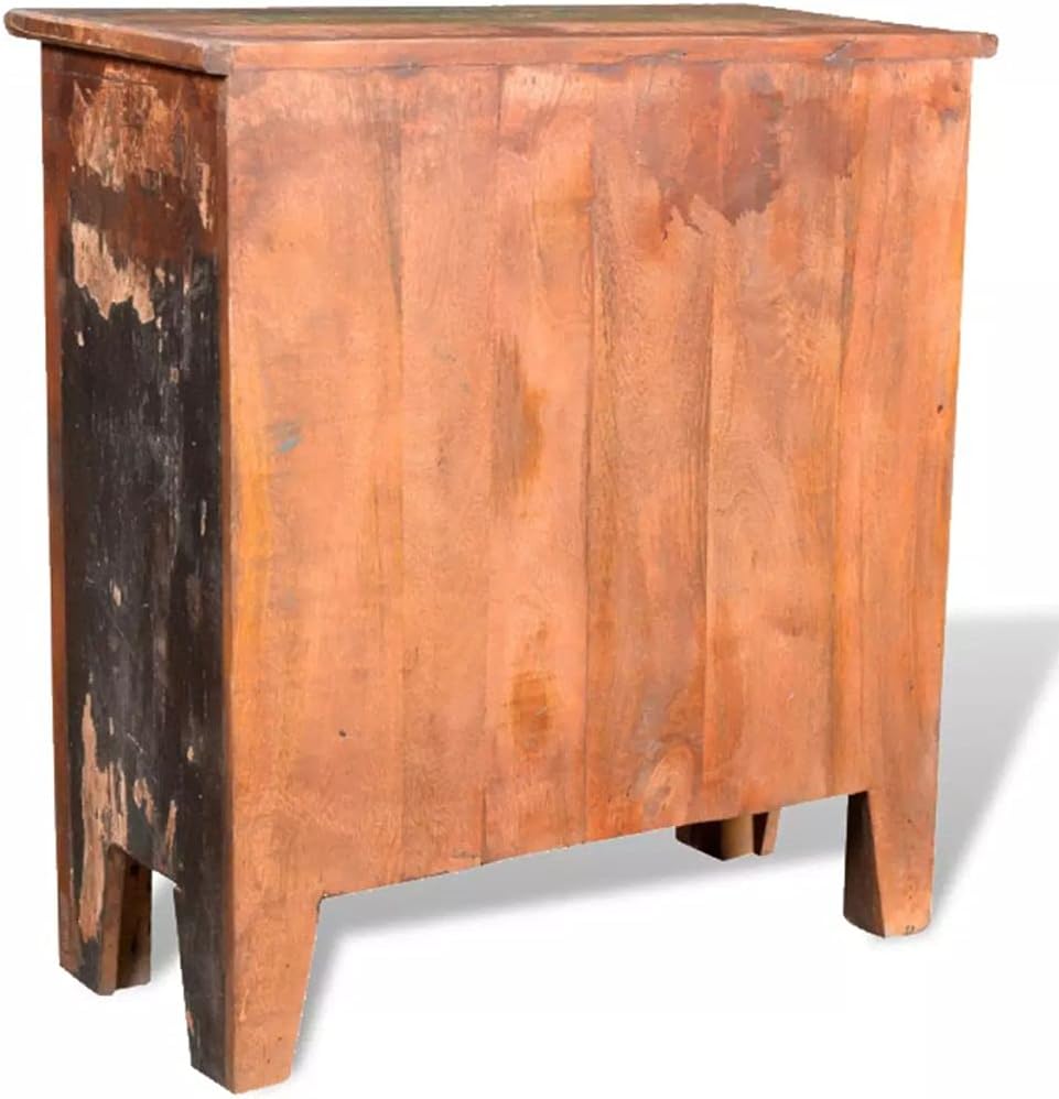 Solid Wood Cabinet with 4 Drawers P6701
