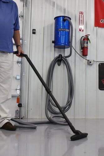 Wall Mounted Garage and Car Vacuum with 50 ft Hose Q8175