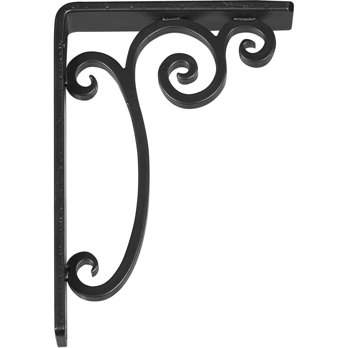 Wrought Iron Bracket Antiqued Pale Gold J831466