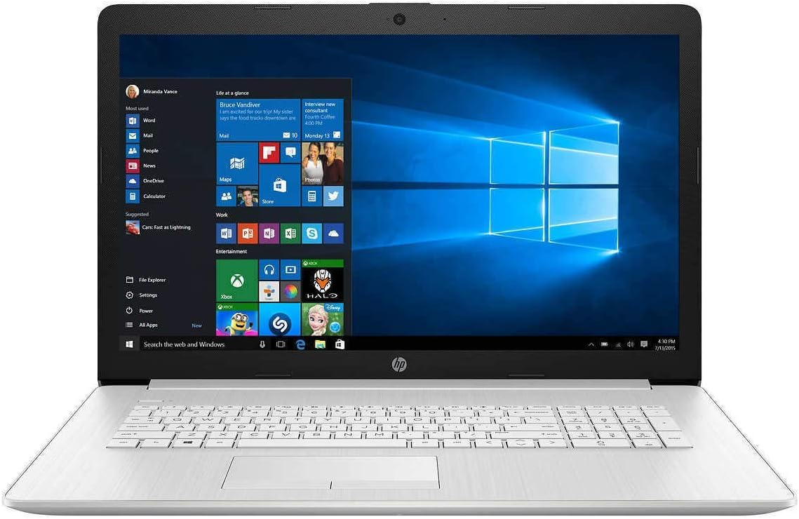 17.3 FHD IPS Laptop, Core i5-10210U, 12GB Memory, 1TB HDD (Renewed) H2919