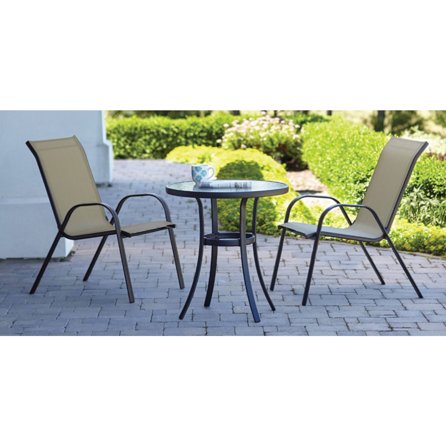 Sling Stackable Chair Tan D1663