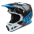 Blue/White/Black XL Carbon Helmet W280