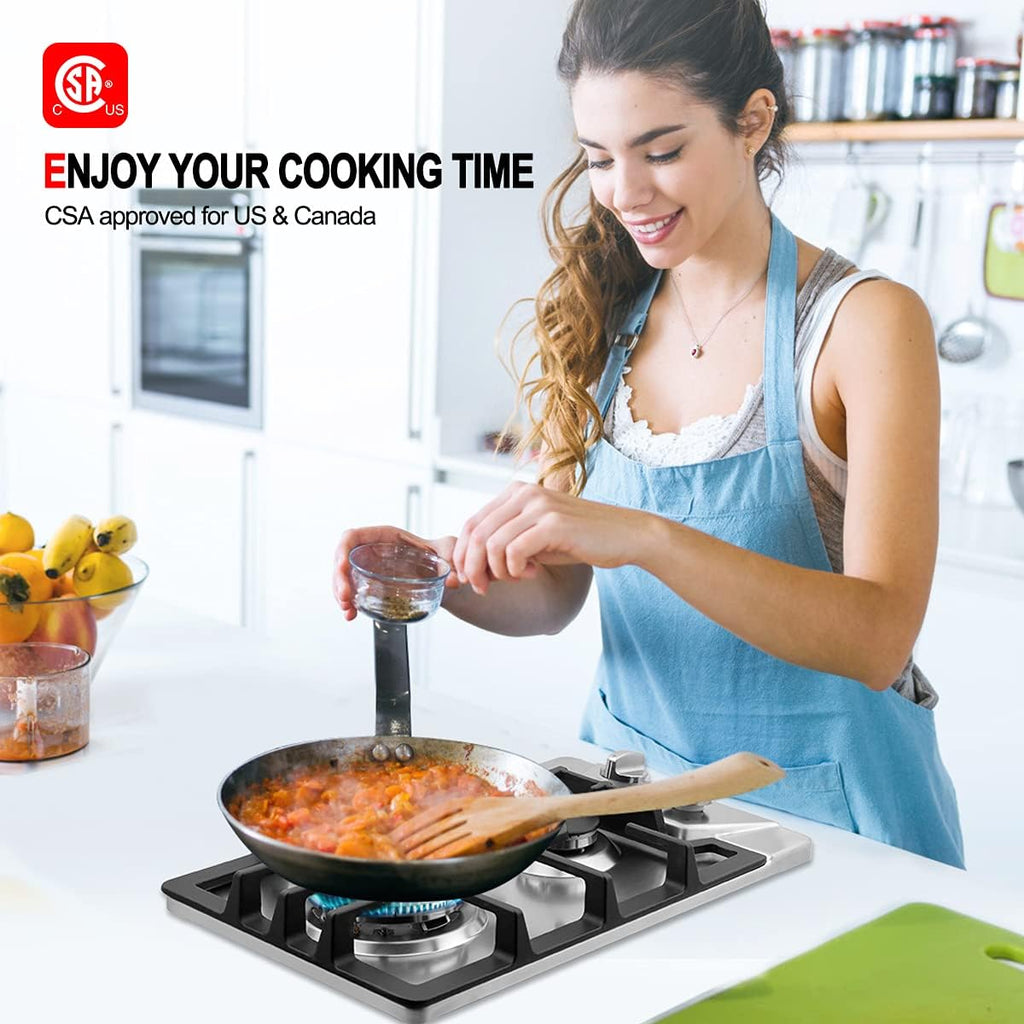 2 Burner Stainless Steel Gas Cooktop A630