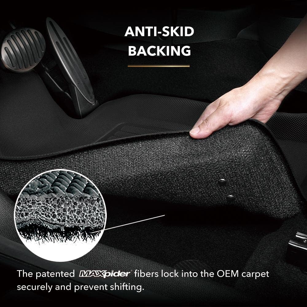 Black Custom Fit Car Floor Mats C604