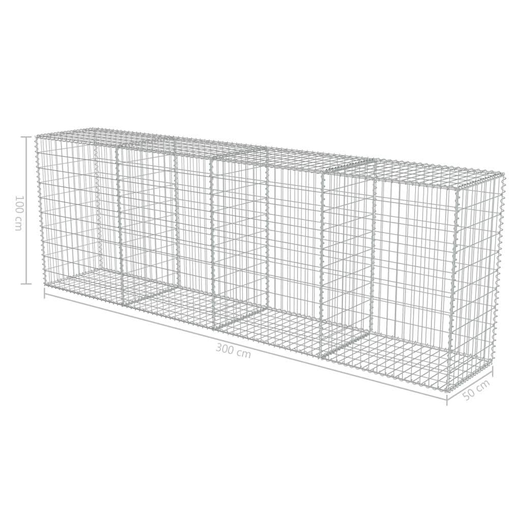 Galvanized Steel Gabion Wall with Covers J8303