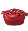 1.5 qt. Red Cast Iron Steamer Z294109