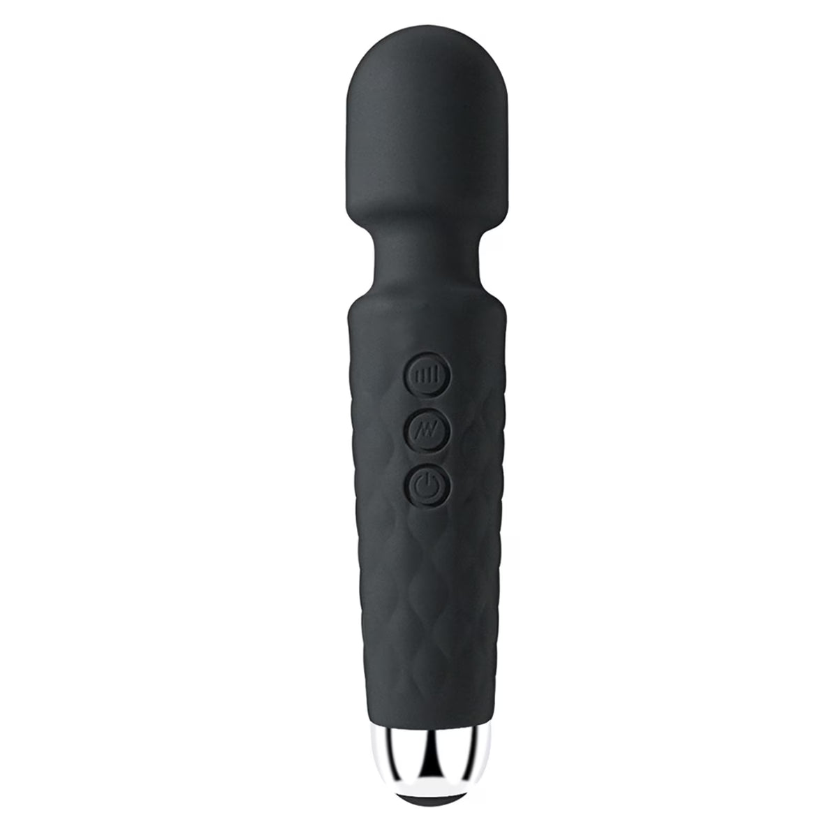 Black Wand Massager Vibrator with 8 Speeds Y3417