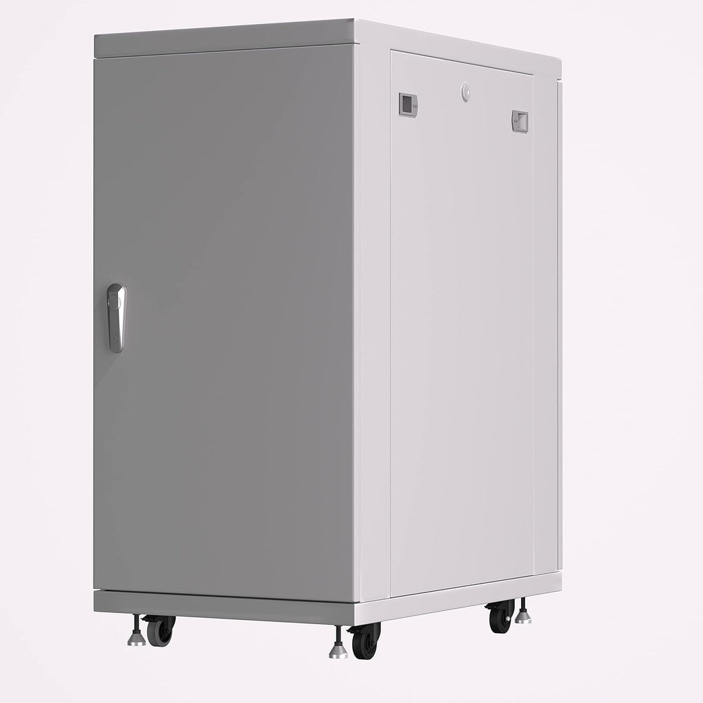 27U Free Standing Network Rack Cabinet Light Grey P2991