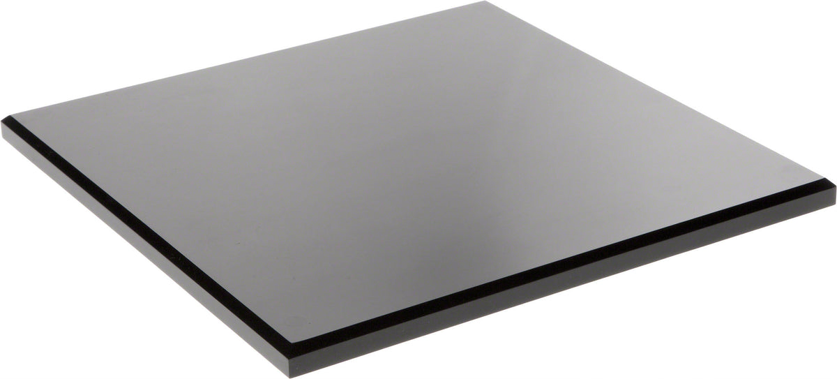 Black Acrylic Square Beveled Display Base L78378