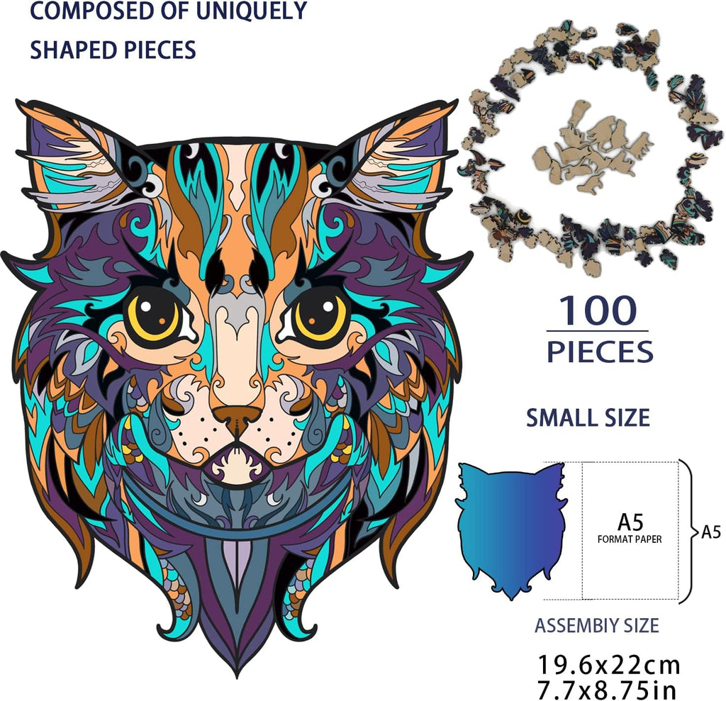 Wooden Jigsaw Puzzle, 332 Pieces, Pack of 2 S305