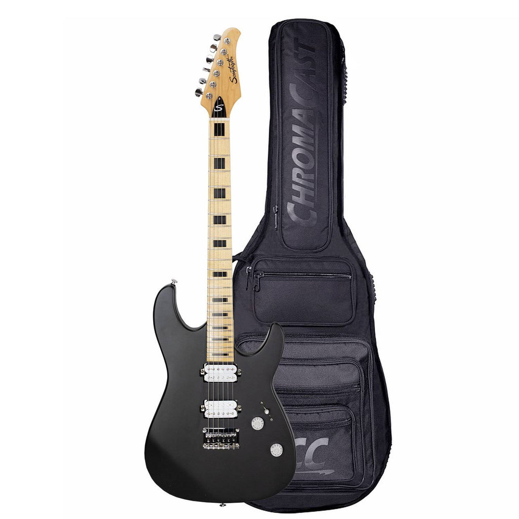 Satin Black Electric Guitar C8572