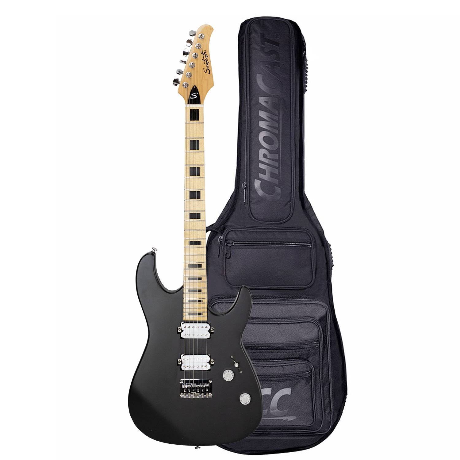 Satin Black Electric Guitar C8572