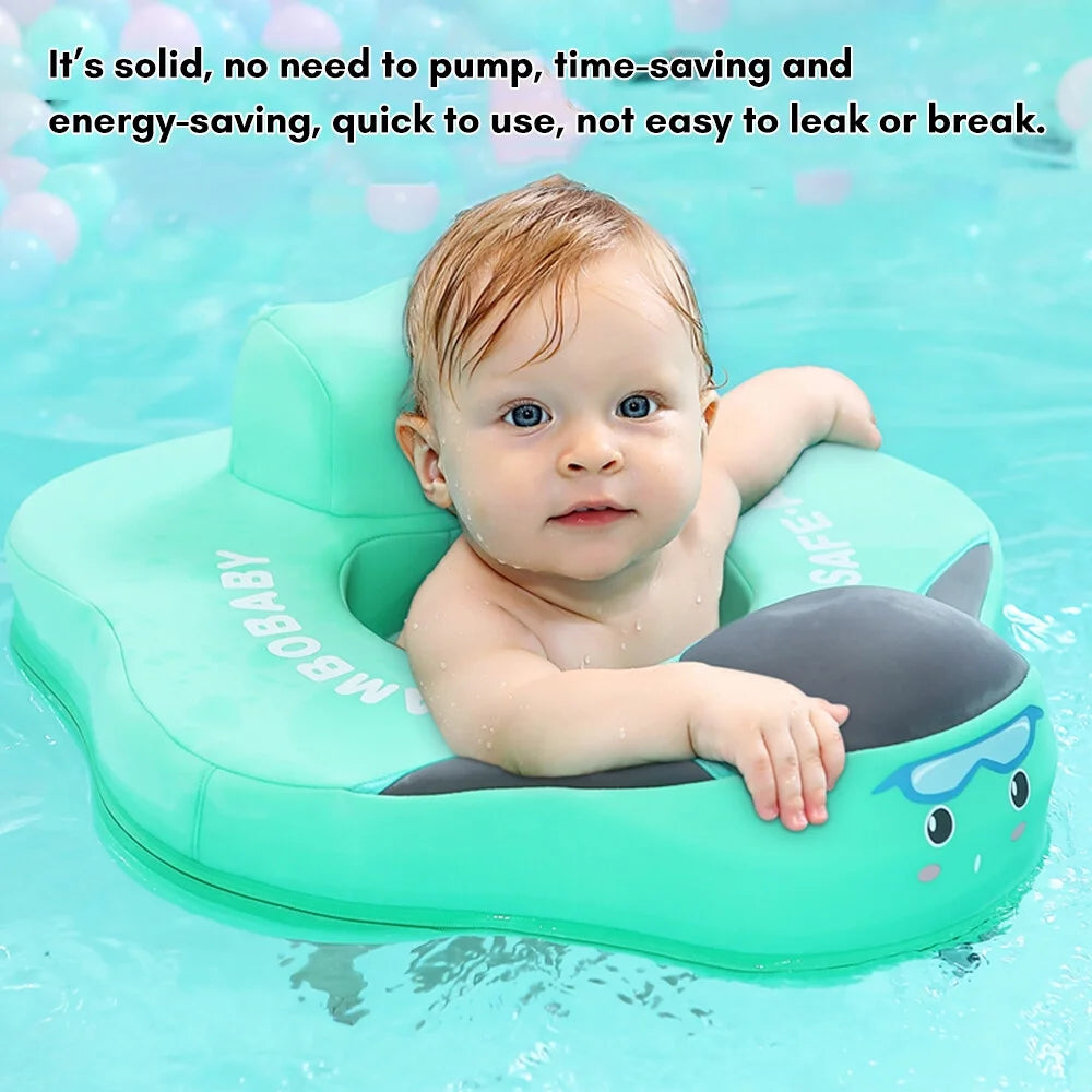 Non-Inflatable Pool Seat Float Swimming Ring with Safety Seat P5145
