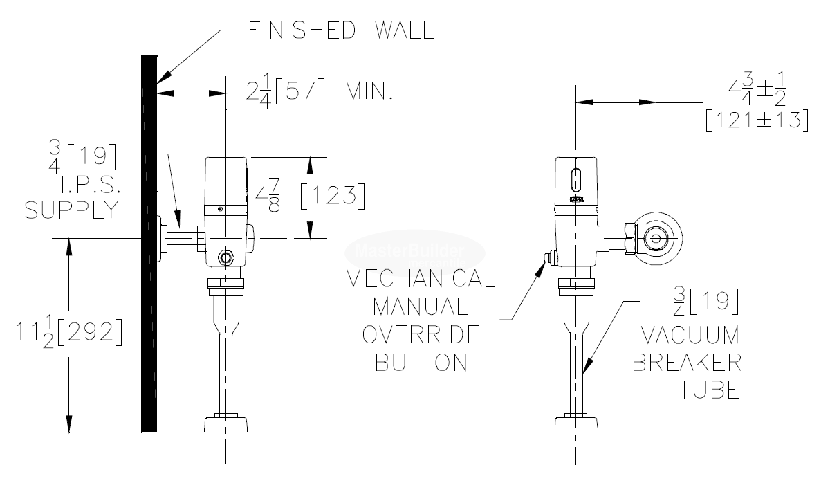 Sensor Piston Flush Valve L382526