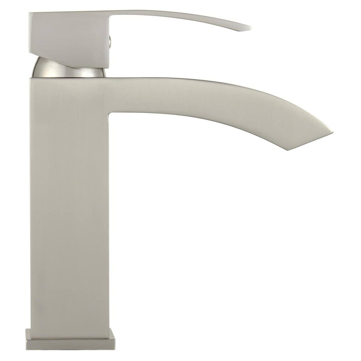 Brushed Gold Single Hole Bathroom Faucet Q192