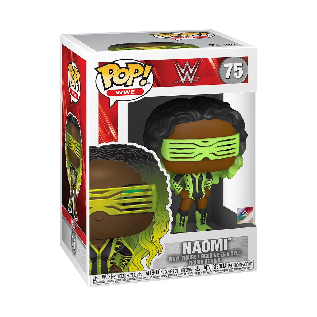 Funko POP! WWE: Naomi with Glow Chase E3423