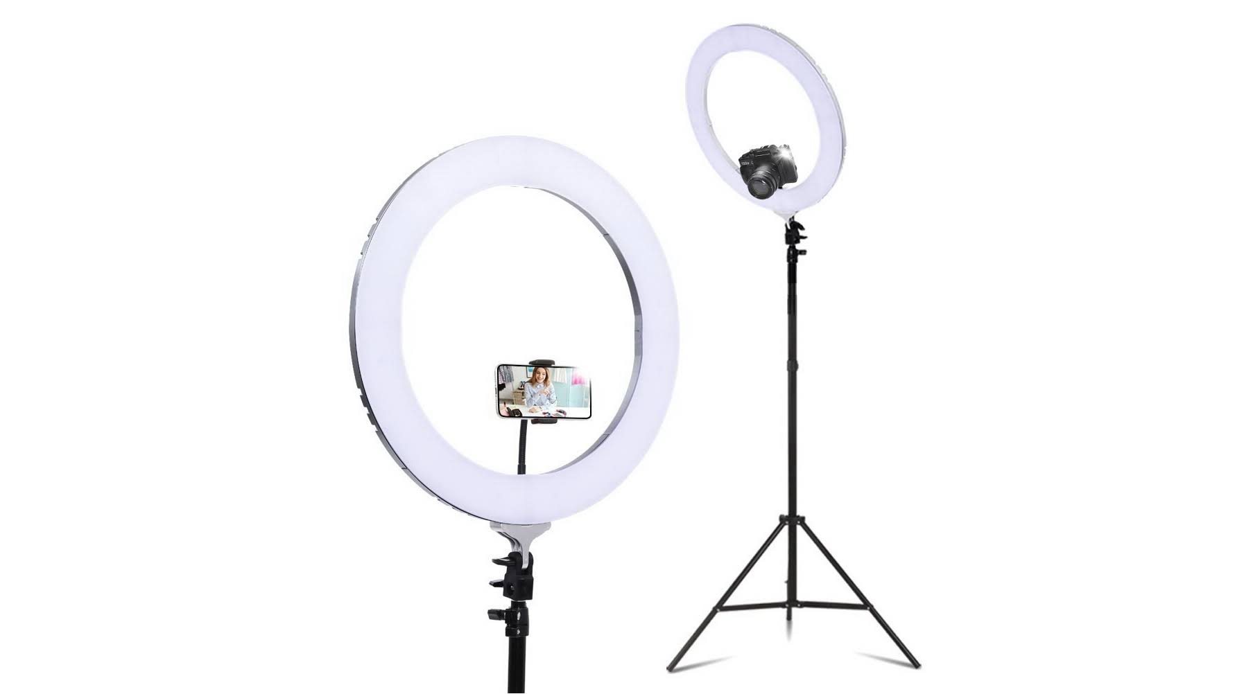 LED Ring Light with Stand W231846