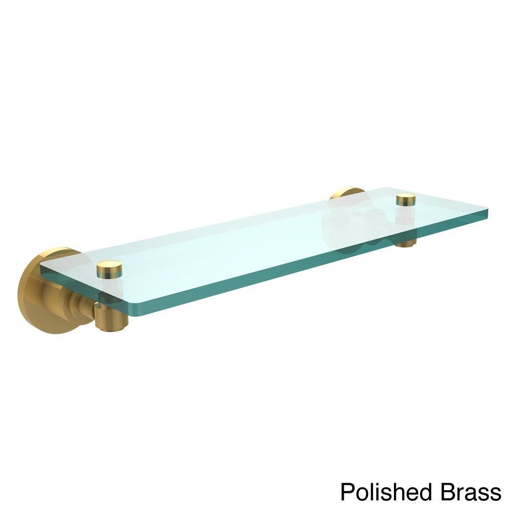 Polished Brass 16x22 Glass Shelf O953731