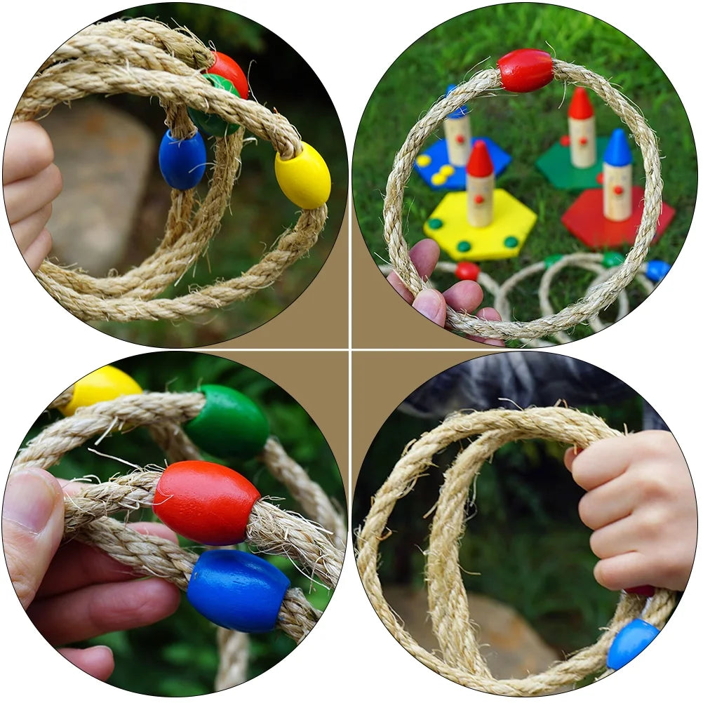 10 PCS Ring Toss Blocks Playthings T954800