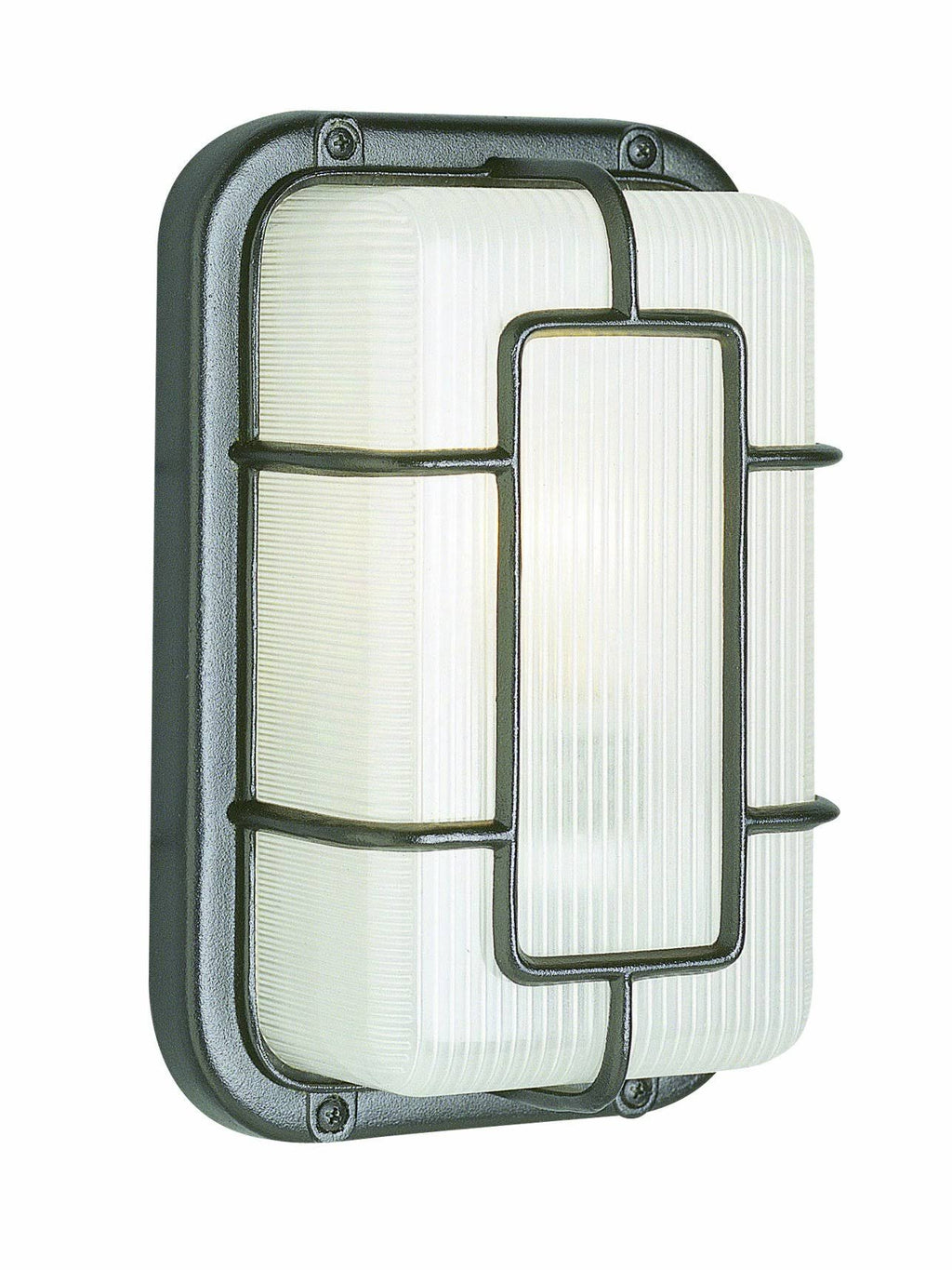Satin Aluminum 1 Light Bulkhead J89429