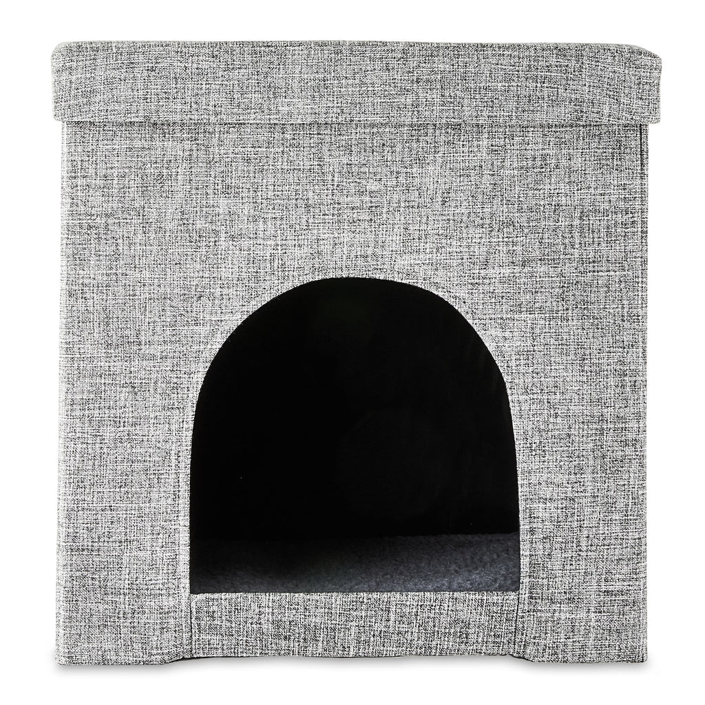 Gray 15" Cat Cube Condo X164915