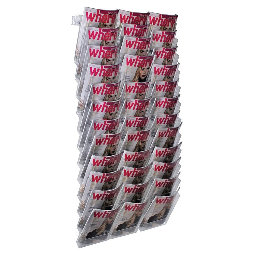 36-Pocket Bifold Wall Mount Display D59775