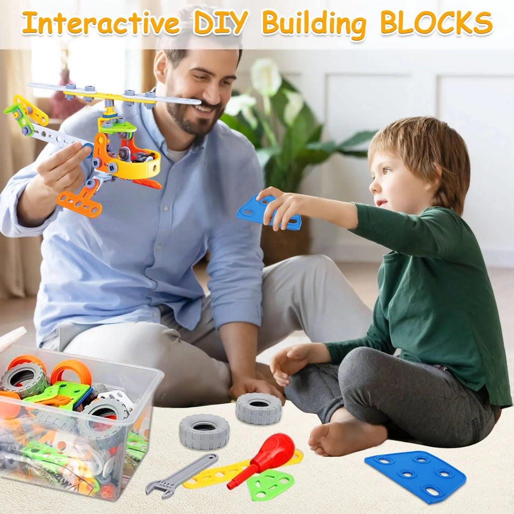 167 Pieces STEM Toy Building Blocks Set U969