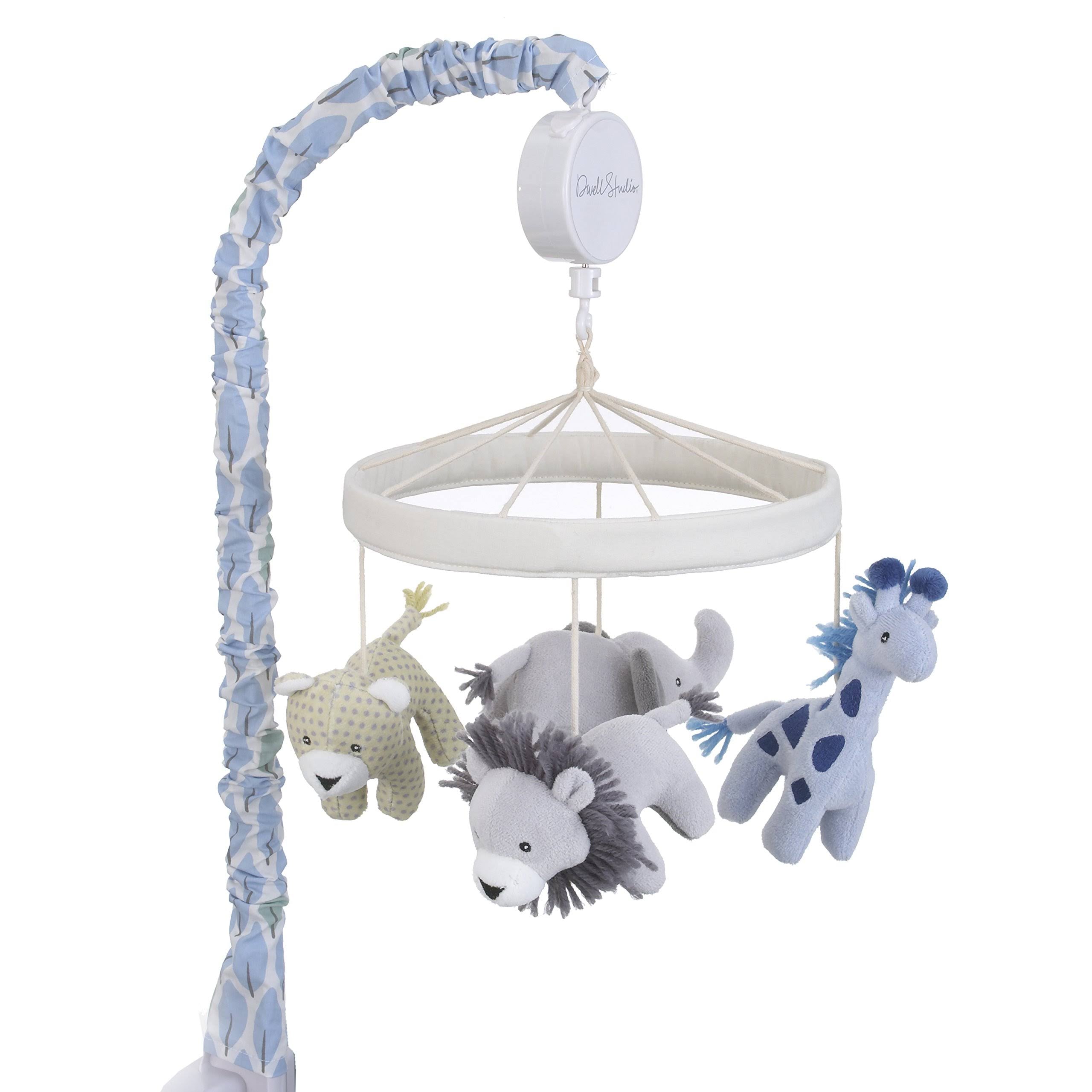 Blue/Grey Animal Musical Mobile U788