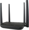 Black WiFi Range Extender and Router T49599