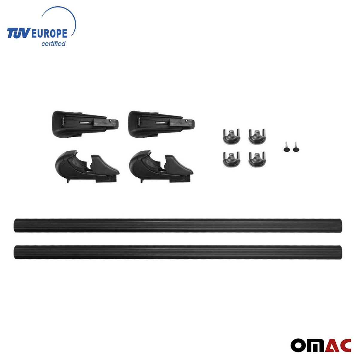 Black Roof Rack Cross Bar Carrier D697