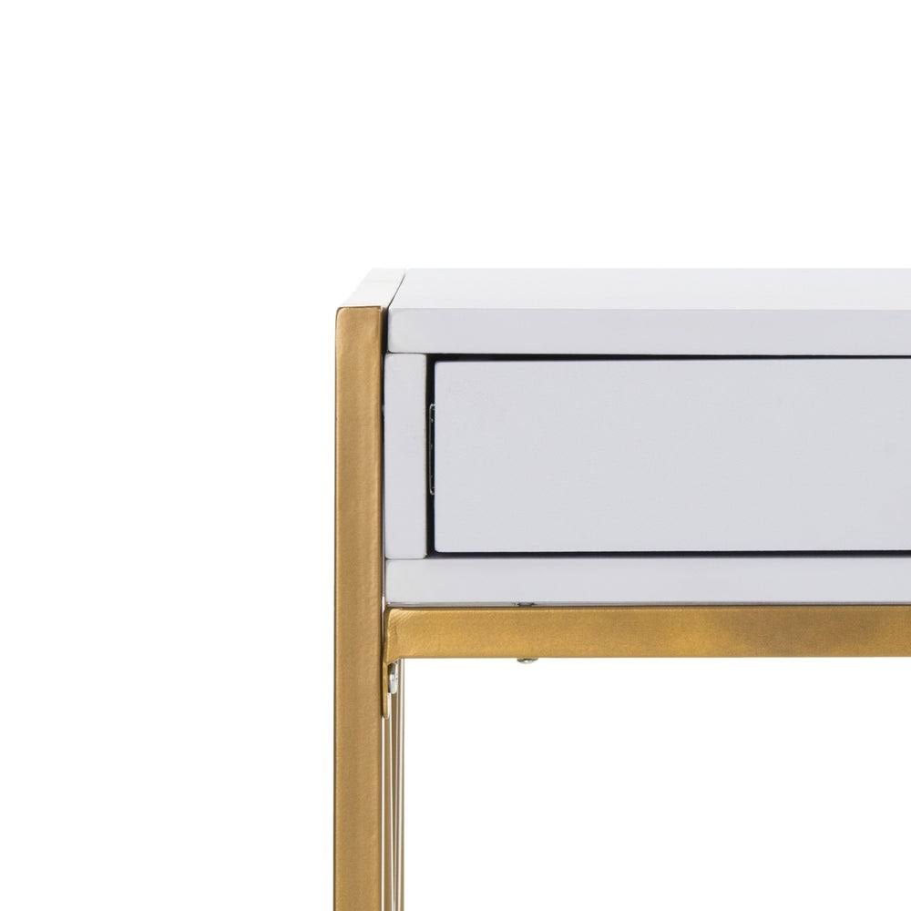 White 1 Drawer Desk P488682