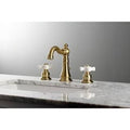 Brushed Brass Widespread Bathroom Faucet G31751