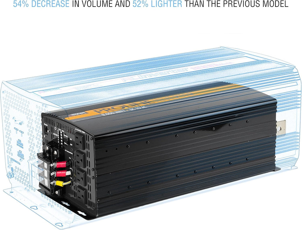 8000 Watt 12V Power Inverter with Remote Control U77523