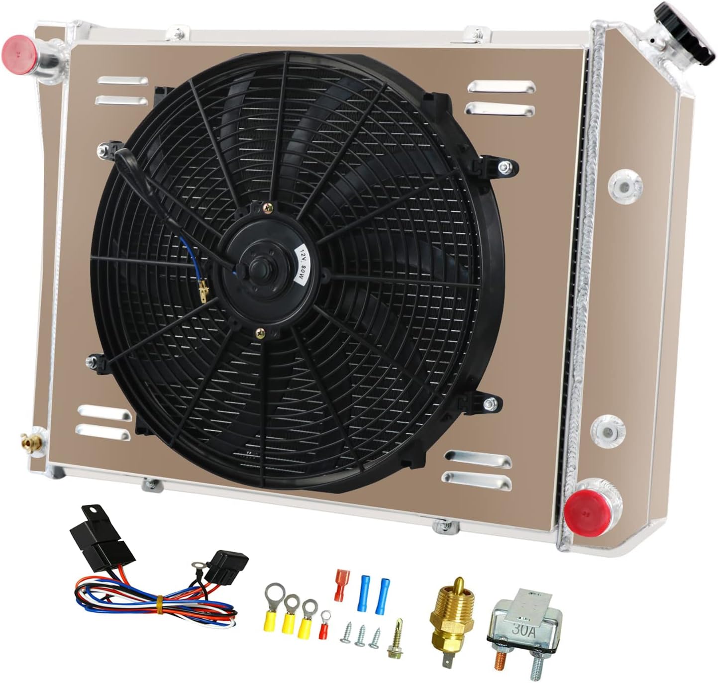 Aluminum Radiator 4 Core M785