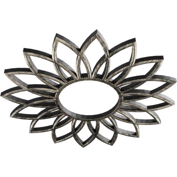 36x22OD x 13 7/8x22ID x 1x22P PVC Pierced Ceiling Medallion D23570