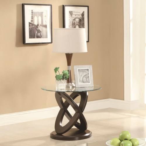Espresso Sofa Table K362435
