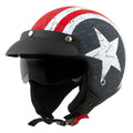 Large Open Face Motorcycle Helmet J913