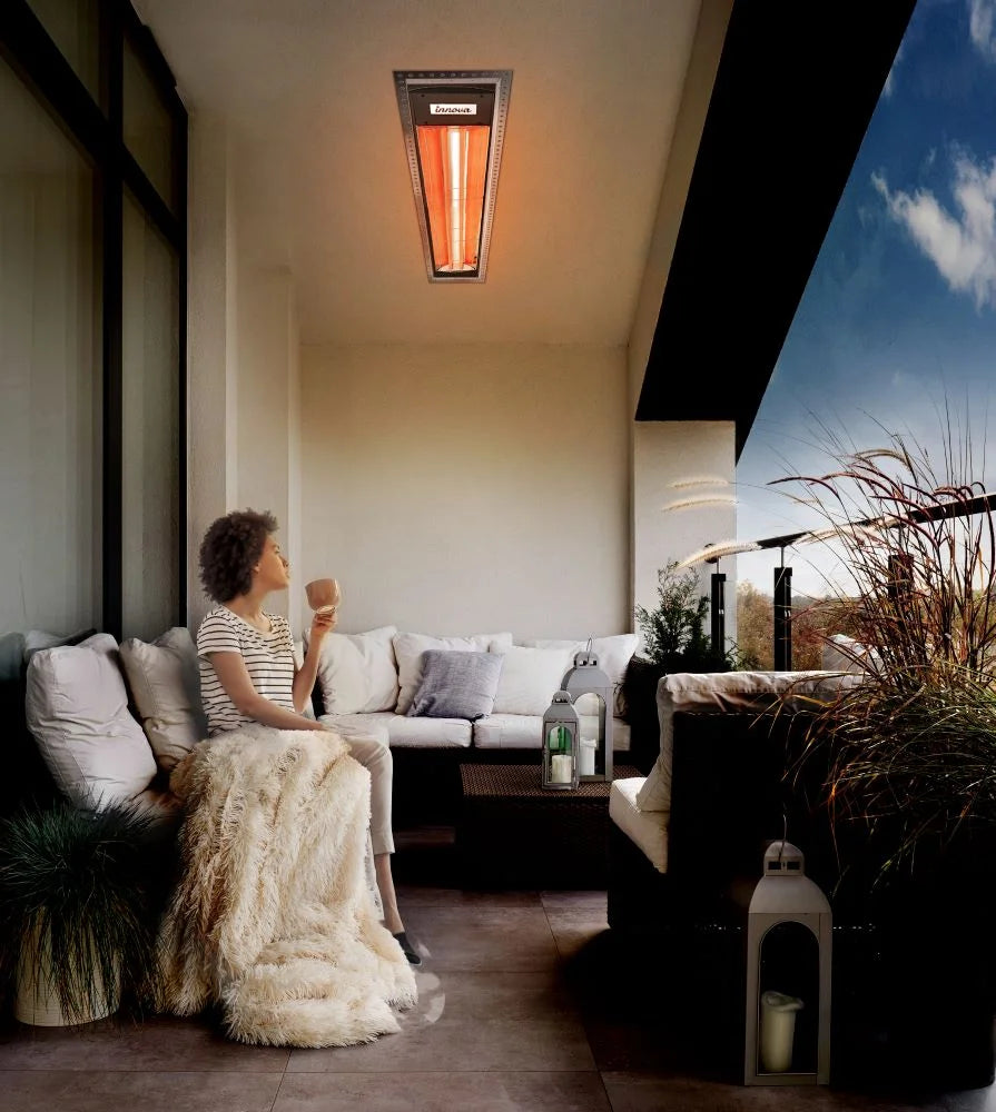 Outdoor Wall Mount Electric Infrared Heater F61857
