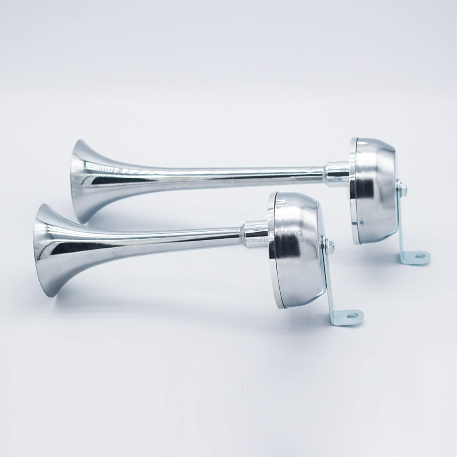 12V Stainless Steel Dual Trumpet Train Horn Kit U567584