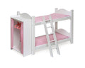 Doll Bunk Beds with Ladder and Storage Armoire D701133