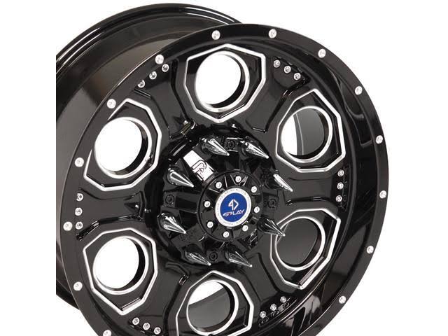 Chrome 17x9.5 Corvette Rim O566