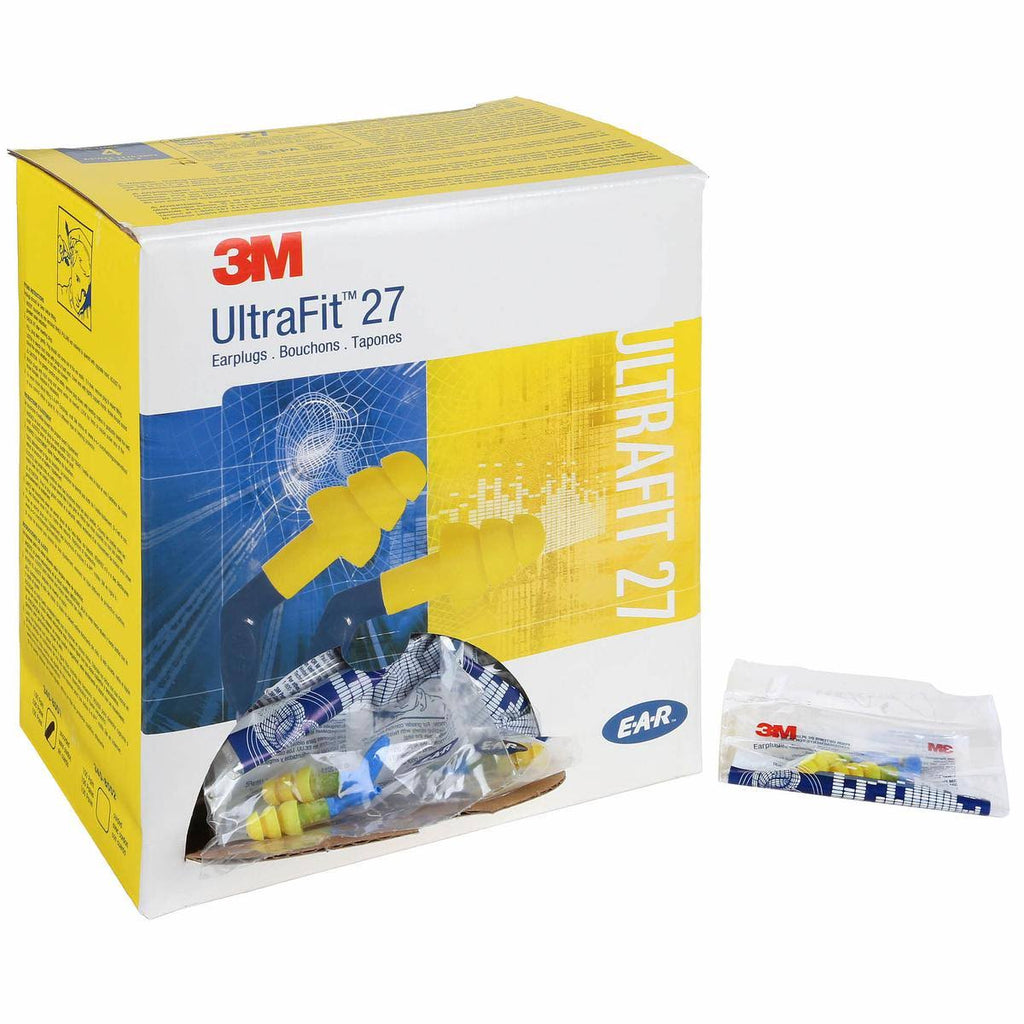 27 Earplugs, Uncorded, 400 EA/Case M714