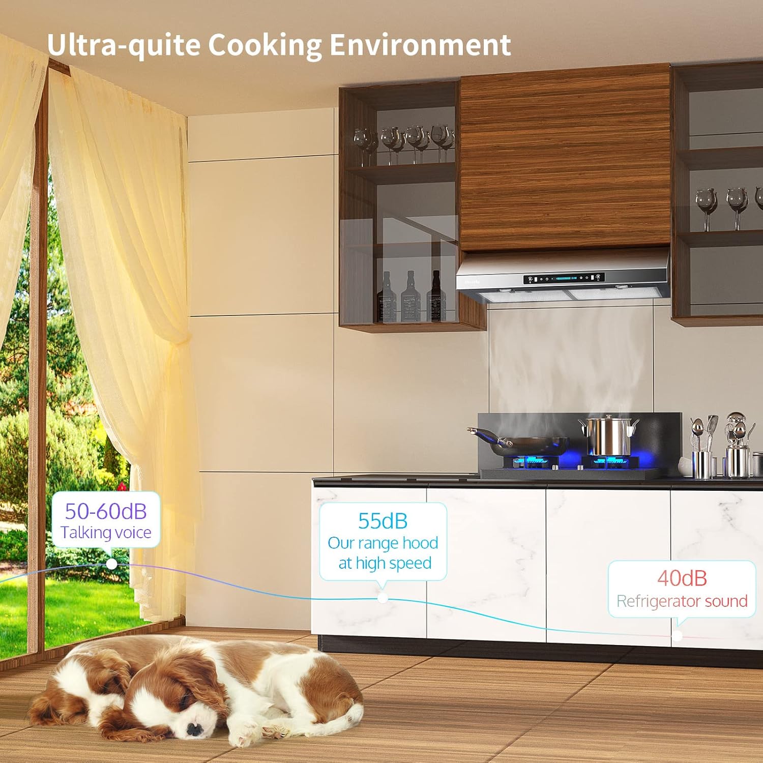 Stainless Steel Under Cabinet Range Hood with 900-CFM M599823