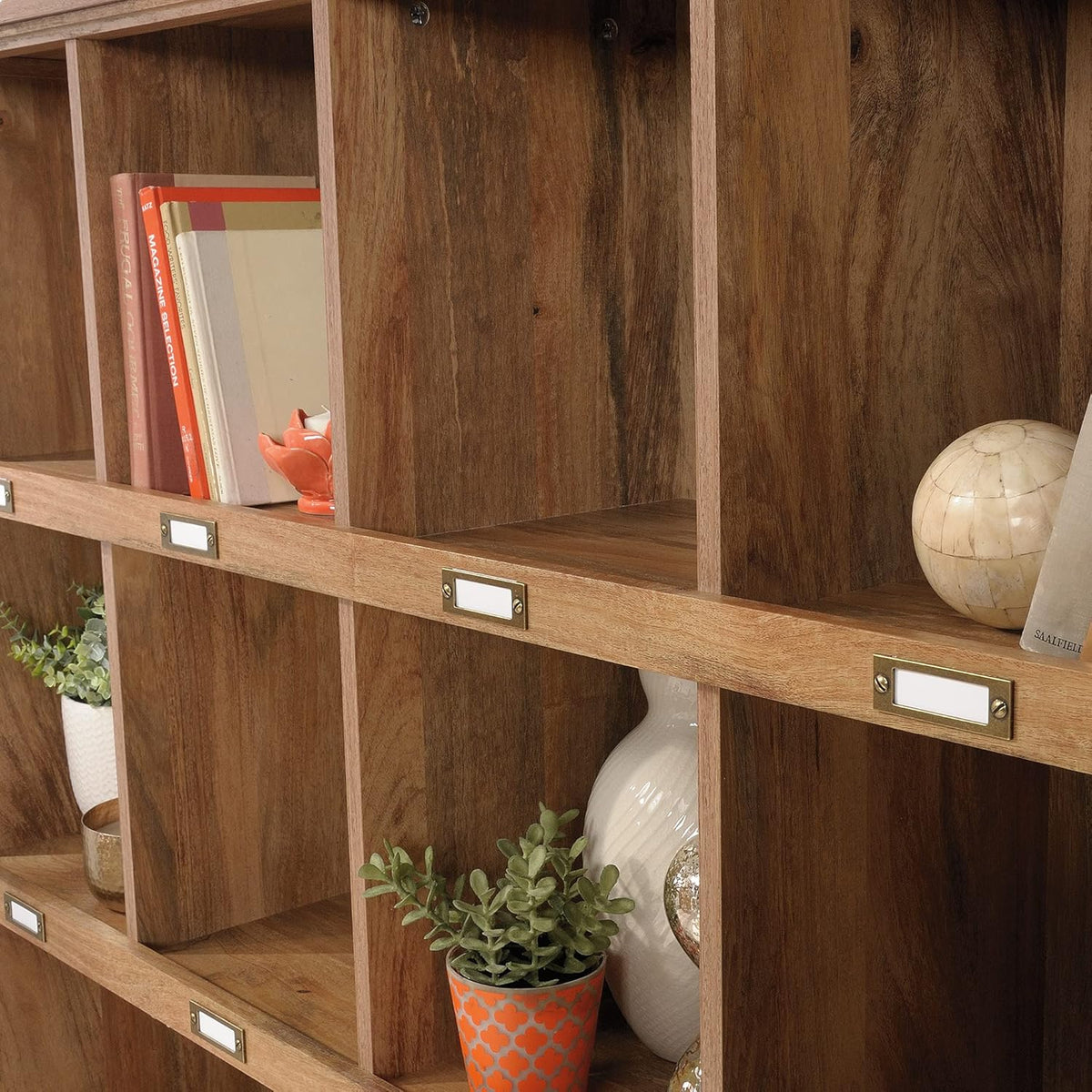 Sindoori Mango Finish Bookcase L337