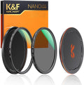 82mm Circular Polarizers Filter & MC UV Protection Filter Kit (2 pcs) with Lens Cap, 28 Multi-Layer Coatings P7950