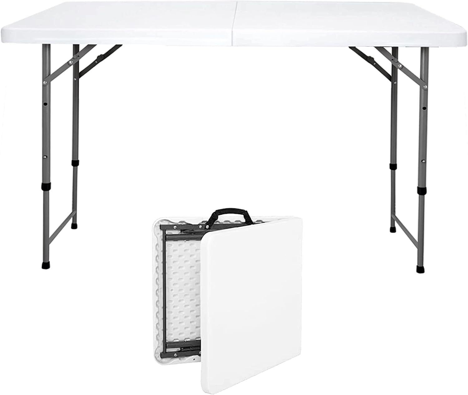 6 ft Folding Plastic Table with Handle P40274