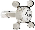 Polished Nickel Crosstop Handle with Cold Indicator N153832